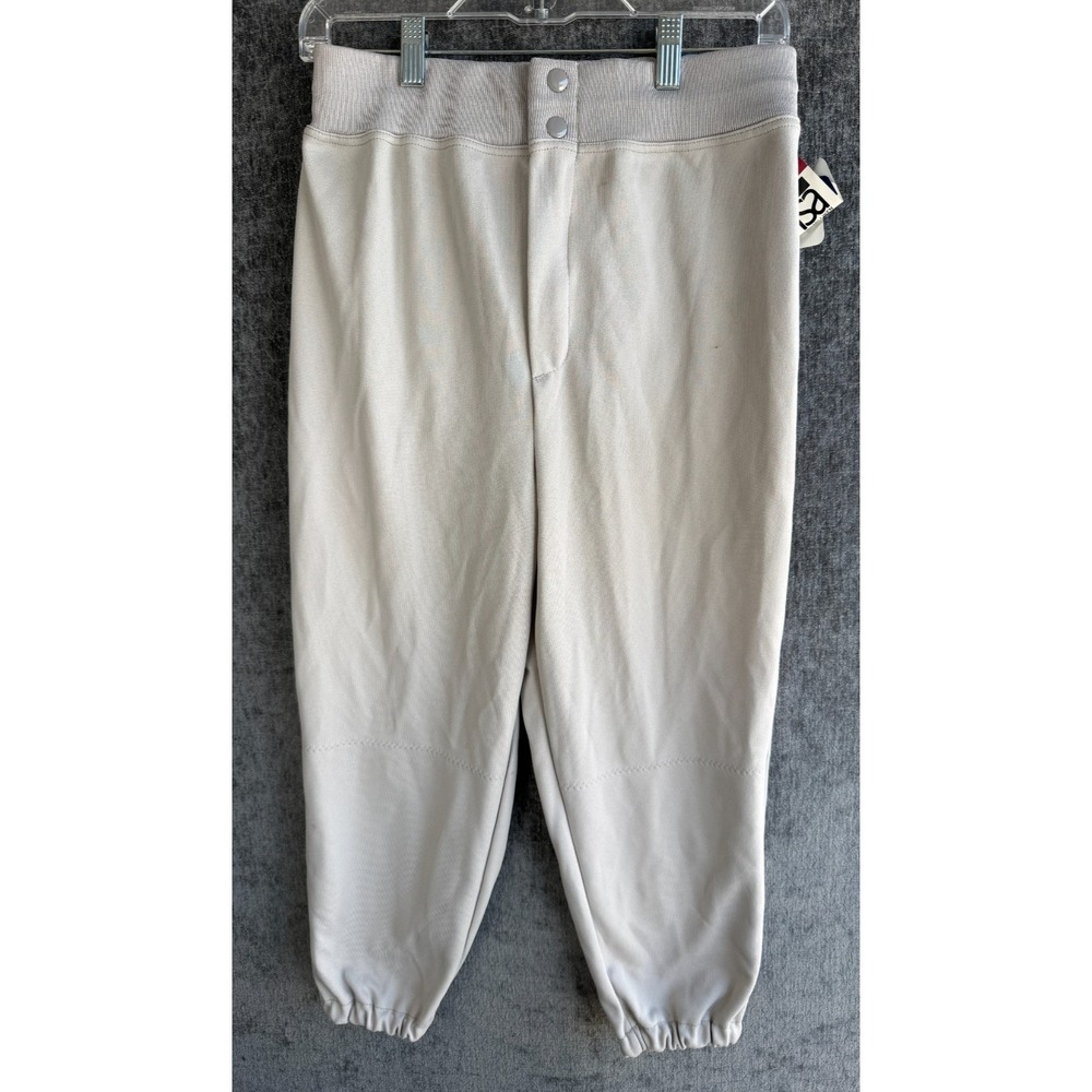 Vintage Bike L600 Women Baseball Pants Gray NWT Made in USA Softball Knickers L